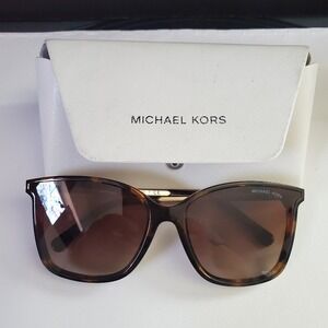 Michael Kors MK2079U Zermatt Sunglasses Tortoise Brown Lenses Women 61-17-140